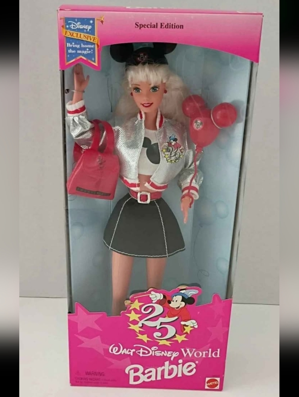 1996 Disney world 25th anniversary Barbie. Brand New!